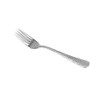 Solex Lena Hammered Effect Dessert Forks Pack of 12