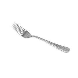 Solex Lena Hammered Effect Dessert Forks Pack of 12