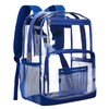 Vorspack Clear Backpack Heavy Duty - Extra Large Clear Bookbag