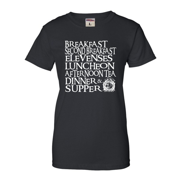 Go All Out X-Large Black Womens The Seven Daily Hobbit