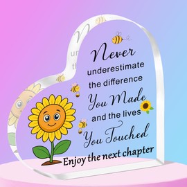 QMVMV Goodbye Gifts For Coworkers Leaving Gifts For Women Men Farewell Gifts For Friends Going Away Gift For Boss Leaving Job Retirement Gifts For Women Men Retirement Party Decorations New Job Gifts