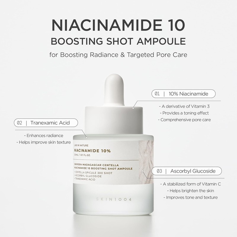 SKIN1004 [SKIN1004]Madagascar Centella Niacinamide 10 Boosting Shot Ampoule 9ml