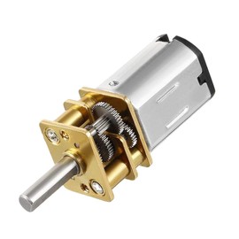 Micro Gear Motor DC 12V 1000RPM N20 High Torque Speed Reduction Motor with Metal Gearbox Motor for DIY RC Toys, Robot Model