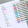 EooUooIP Highlighters Pen, 12 Colors Broad and Fine Tips Pastel