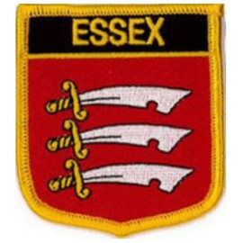 Klicnow Essex County Embroidered Patch 6CM X 7CM (2 1/2" X 2 3/4")