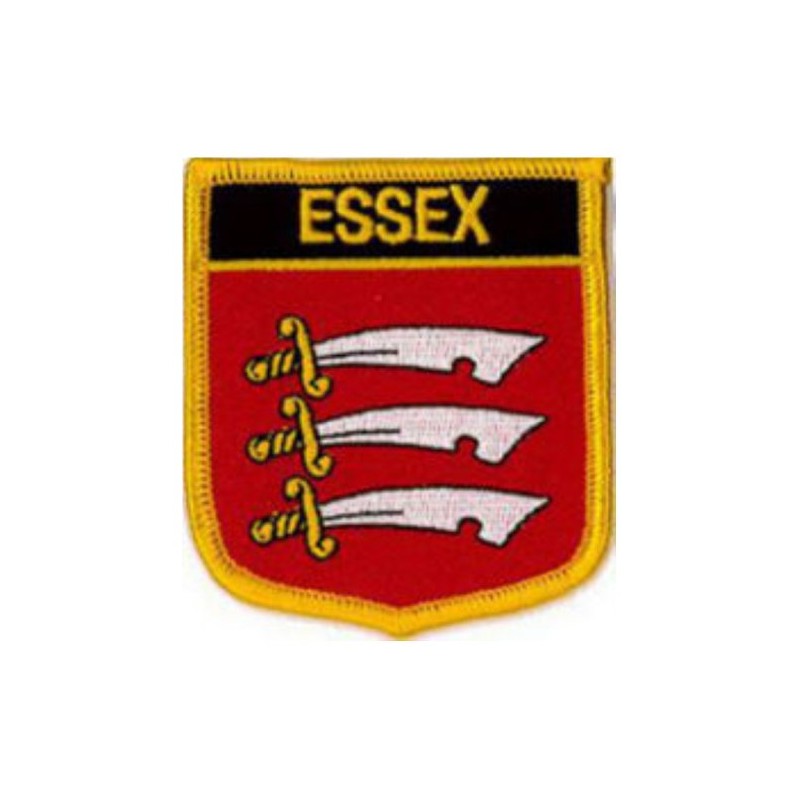 Klicnow Essex County Embroidered Patch 6CM X 7CM (2 1/2"