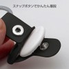 Rasta Banana AirTag Case Cover Genuine Leather Double Ring Protective