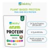💪🌱 Wellthy Plant-Based Protein | Chícharo + Arroz | Vainilla