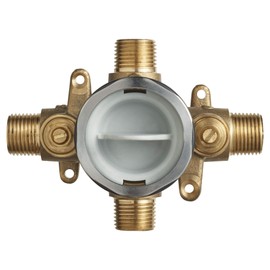 American Standard RU101SS Flash Shower Rough-in Valve with Universal Inlets and Outlets with Screwdriver Stops, Unfinished