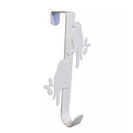 Dependable Versatile Bird Over The Door Hook: Perfect for Hanging Towels, Coats, Bathrobes