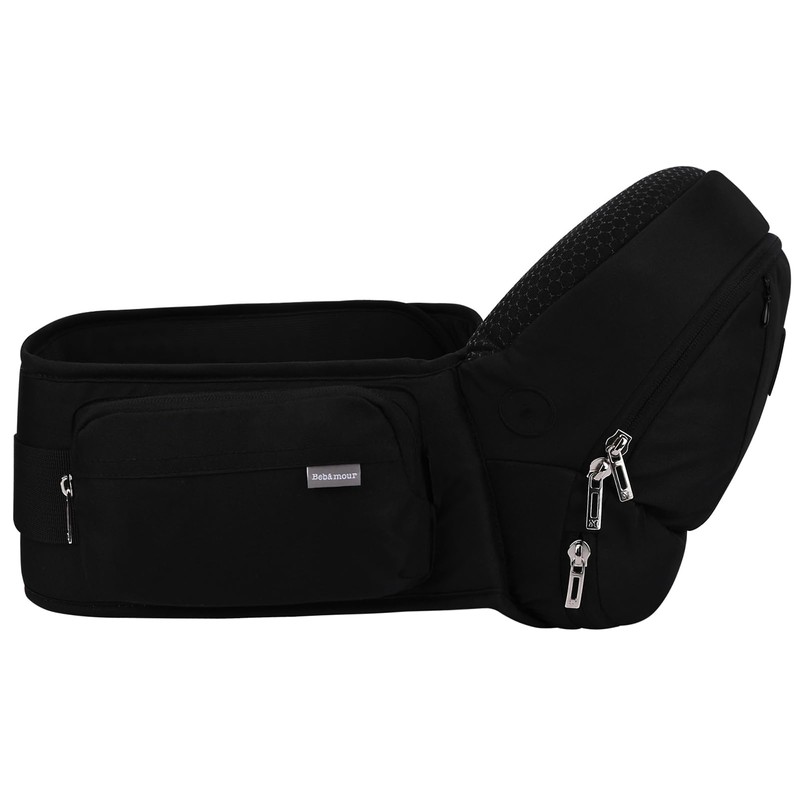 Bebamour Foldable Baby Hip Seat Carrier Ergonomic Toddler Waist Seat