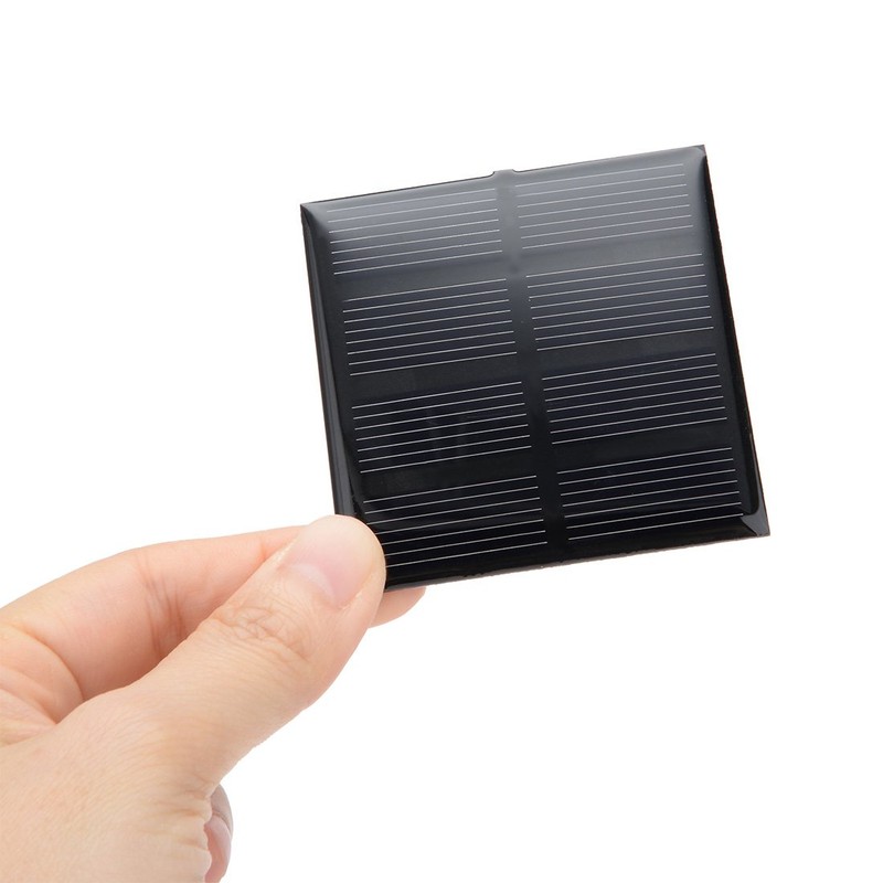 sourcingmap 5Pcs 2V 160mA Poly Mini Solar Cell Panel Module