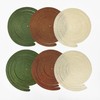 36 Pcs Jungle Hanging Swirl Decorations Sage Green Brown Beige