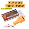 Car Blade Fuse tester 12V 24V Vehicle Fuse Tester VDC