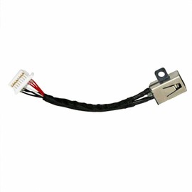Fleshy Leaf DC Power Jack Charging Port Cable Replacement for Dell Inspiron 7586 7786 2-in-1 7778 7779 7386 13 7390 15 7586 17 7786 7791 Series Laptop ND3N8 0ND3N8 06VV22