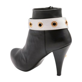 Unbranded Women Gold Boot Chain Bracelet Shoe Anklet Silver Band Holes Charm Strap Jewelry