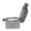 IP66 Outdoor Waterproof Switch Socket Box Surface Mounted Splashproof Dustproof