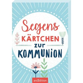 Segenskärtchen zur Kommunion
