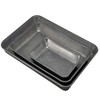 Genware SST2014V Vintage Steel Tray, 20 cm x 14 cm