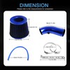 AICARS 3 Inch Universal Cold Intake Pipe Induction High Flow