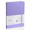 EMOMAS Lined Journal Notebook, (Mauve), 160 Pages, Medium 5.7 inches
