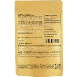 CARMEL ORGANICS Ashwagandha Root Powder 7.5 Ounce, Non GMO & Gluten Free, Natural, Withania Somnifera, No Added Preservatives, Directly Sourced from Indian Farmers