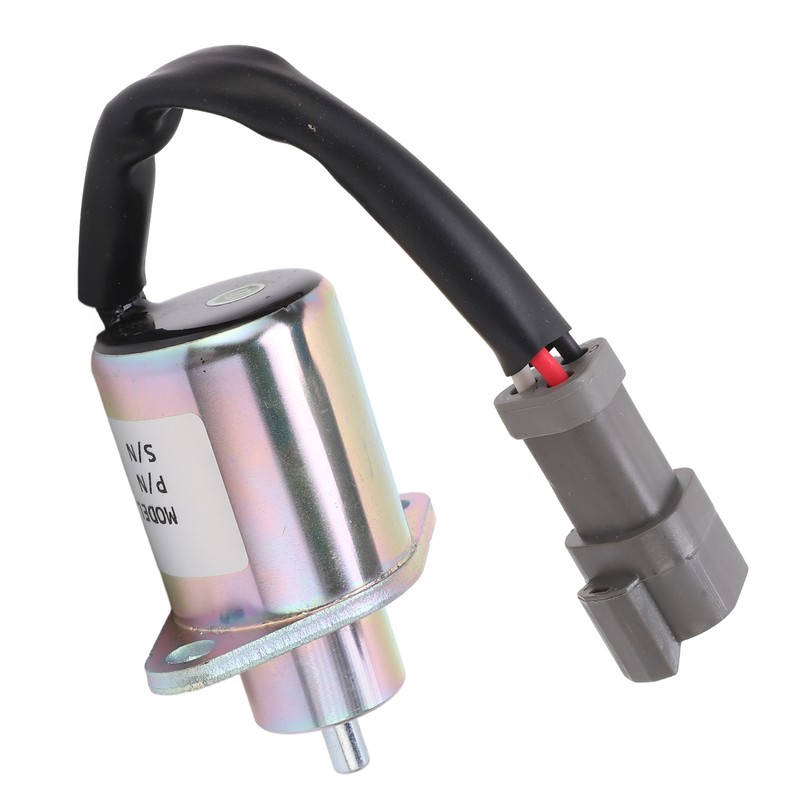 Shut Off Solenoid Valve Fuel Stop Flameout Valve Excavator Accessory