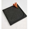 Volcano Stone Cooking Tile, 8" x 8"，Lava Cooking Stone for