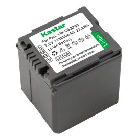 For Panasonic 1x Kastar Battery for Panasonic VW-VBG260 HDC-TM15 HDC-TM20 HDC-TM200 HDC-TM30