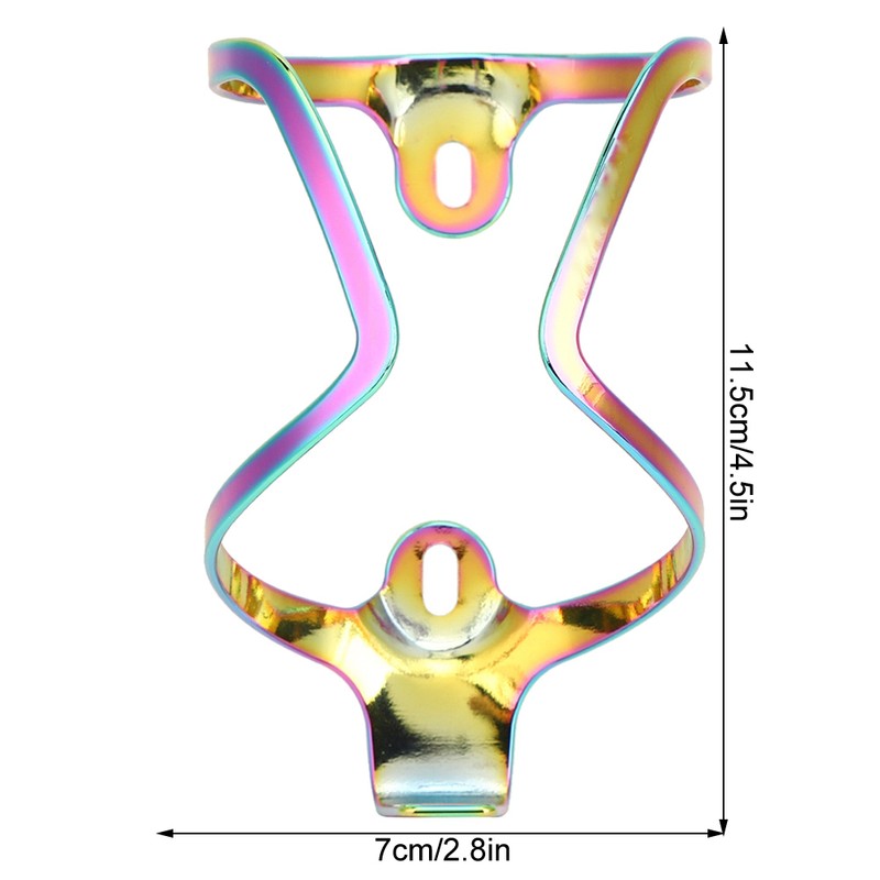 ZTTO Aluminium Alloy Water Bottle Cage Support Colorful Plating Color