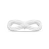 Black & White Elastic Cord / Round Hat Rubber (1mm,