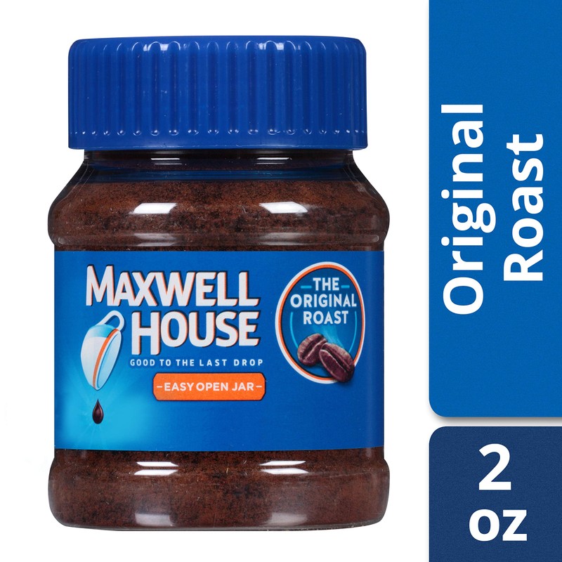Maxwell House Original Medium Roast Instant Coffee (2 oz Jar)