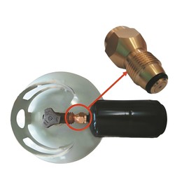 TECHTONGDA Propane Refill Adapter Lp Gas Cylinder Tank 1 Lb Cylinder Tank Coupler Heater