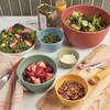 Bamboozle Mixing Bowl Set, 5-Piece Nesting Bowls, Sustainable Astrik, Desert
