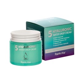 Farmstay Hyaluronic 5 Water Drop Cream 80ml / 팜스테이 히아루로닉5 워터드롭크림 80ml