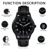 GELAXSY Men’s Watches 40mm Quartz Watches with Analogue Display Date