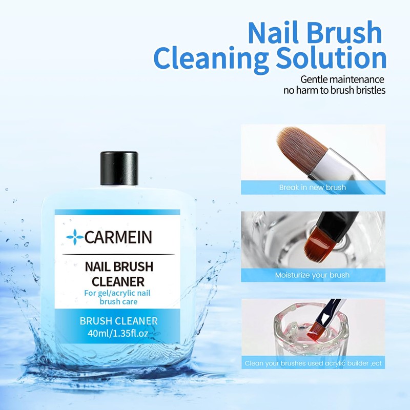 Nail Brush Cleaner - Special for Gel/Nail Art Brushes Cleaning
