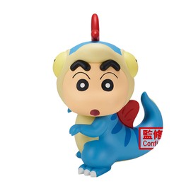 Banpresto BP89517P Dinosaur Sinflan Crayon Sinflan The Movie, Our Dinosaur Diary Kasukabe Boueitai, Vol.1, 11 cm, Multi-Colour