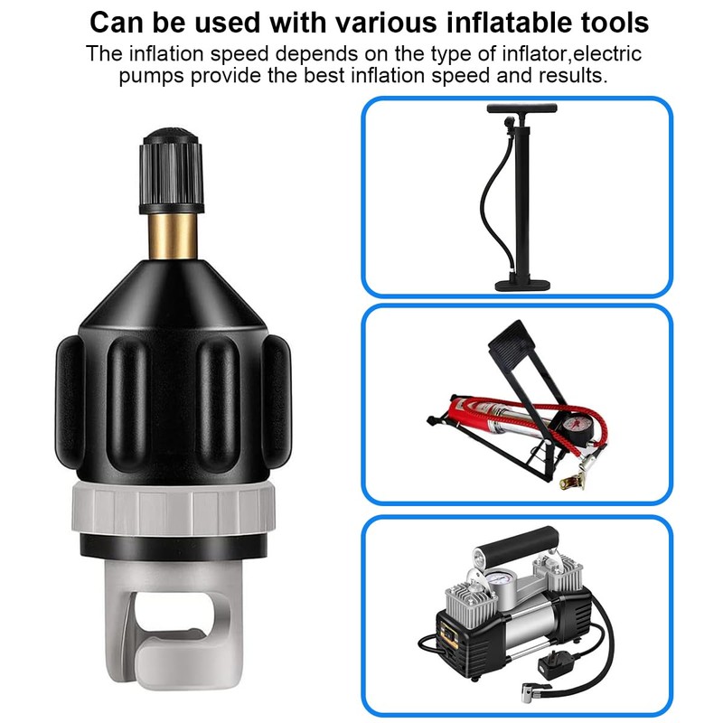 Uqingo Stand Up Paddle Board Pump Accessory Set, Sup Adapter