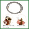 Motoforti 200cm 79" Car Tire Air Inflator Hose Adapter Quick