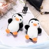 Skylety 8 Pcs Penguin Plush Keychain 4 Inch Stuffed Animal