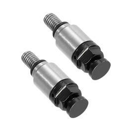 2pcs M5x0.8 Motorcycle Screw Fork Air Bleeder Valve for Honda for Yamaha for Suzuki for Kawasaki Black 1996-2023
