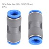 TA-VIGOR 12mm Straight Push Connectors, Pneumatic Connectors PE Tube Quick