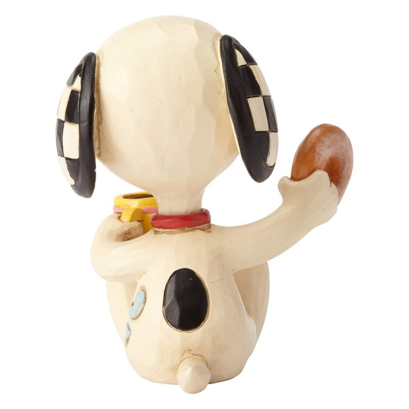 Enesco Peanuts by Jim Shore Snoopy Donuts and Coffee Miniature