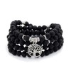 8mm Mala Beads 108 Meditation Bracelet Necklace with Tree of