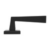 Decoranddecor Helix Square Door Handles – Aluminium Matt Black Internal