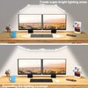 Micomlan Led Desk Lamp for Home Office, White Architect Desk