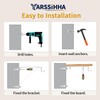 Yarssihha 2 Pack Closet Rod Bracket, 12 x 10.4 Inch