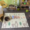 Tapete De Juego Plegable 1.55 X 2.00 Para Bebés Doble
