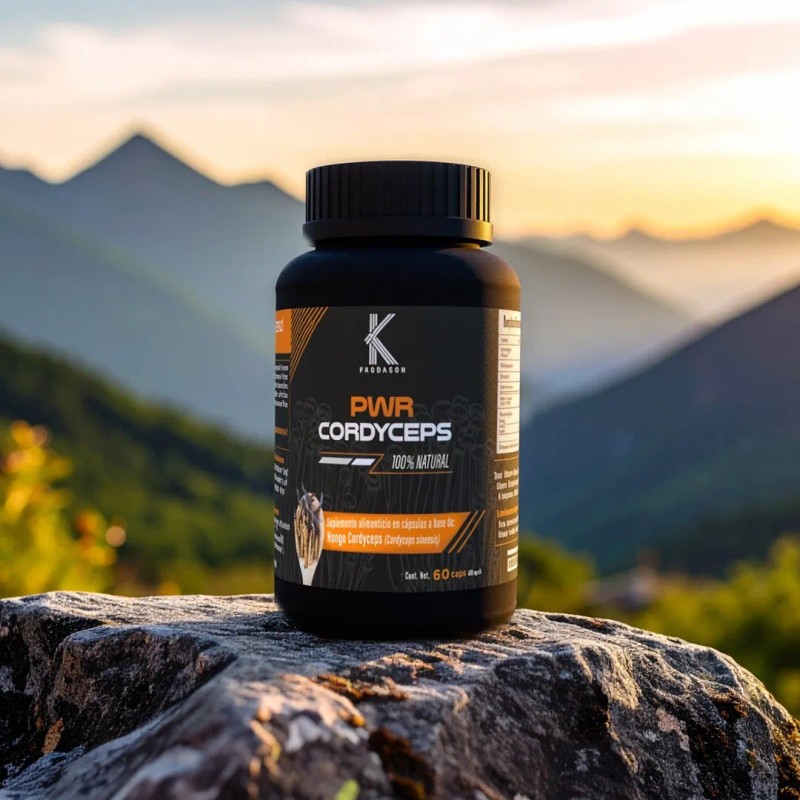 Cordyceps Power Kardagar Suplemento Extracto Hongo Puro Sin Sabor